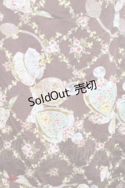 画像3: PINK HOUSE / パフュームプリントサロペットスカート  チョコレート I-25-11-27-044-LO-SK-SA-ZI