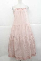 PINK HOUSE / ローンキャミソールワンピース  ピンク I-25-11-27-045-LO-OP-SA-ZI