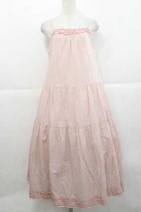 PINK HOUSE / ローンキャミソールワンピース  ピンク I-25-11-27-045-LO-OP-SA-ZI