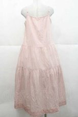 画像2: PINK HOUSE / ローンキャミソールワンピース  ピンク I-25-11-27-045-LO-OP-SA-ZI (2)