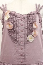 画像3: PINK HOUSE / パンジーレース使いローンキャミソールワンピース  ラベンダー I-25-11-27-048-LO-OP-SA-ZI (3)