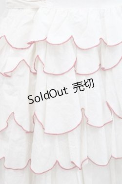 画像4: PINK HOUSE / フルーツ刺繍フリルワンピース  アイボリー I-25-11-27-049-LO-OP-SA-ZI