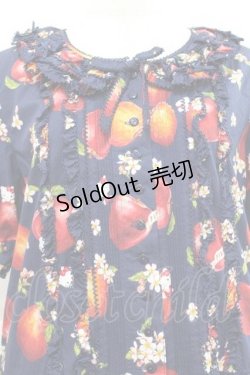 画像3: PINK HOUSE / HELLO KITTY Patterned Long One-piece  ネイビー I-25-11-27-053-LO-OP-SA-ZI