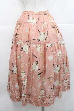 画像2: PINK HOUSE / イノセントチャーチスカート  ピンク I-25-11-27-065-LO-SK-SA-ZI