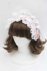 To Alice / ヴィンテージドールヘッドドレス  ピンク I-25-11-27-079-LO-AC-SA-ZI