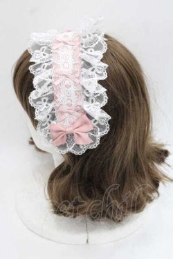 画像2: To Alice / ヴィンテージドールヘッドドレス  ピンク I-25-11-27-079-LO-AC-SA-ZI