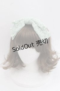 Angelic Pretty / Holy Lacy Dollカチューシャ  ミント I-25-11-27-083-AP-AC-SA-ZI