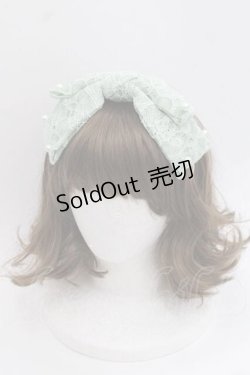 画像1: Angelic Pretty / Holy Lacy Dollカチューシャ  ミント I-25-11-27-083-AP-AC-SA-ZI