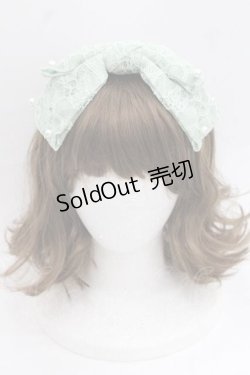 画像2: Angelic Pretty / Holy Lacy Dollカチューシャ  ミント I-25-11-27-083-AP-AC-SA-ZI