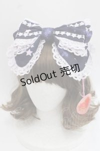 BABY,THE STARS SHINE BRIGHT / 星屑Fantasia〜双子の星ネコちゃんのホロスコープ〜カチューシャ  ネイビー I-25-11-27-085-BA-AC-SA-ZI