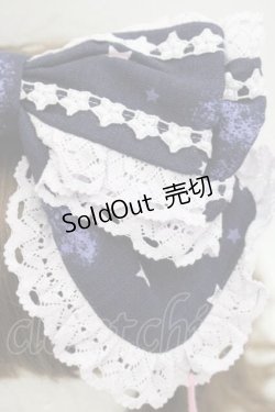 画像3: BABY,THE STARS SHINE BRIGHT / 星屑Fantasia〜双子の星ネコちゃんのホロスコープ〜カチューシャ  ネイビー I-25-11-27-085-BA-AC-SA-ZI