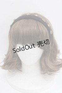 LOLITAその他(お買取対象外) / ビジューカチューシャ  黒 I-25-11-27-086-LO-AC-SA-ZI