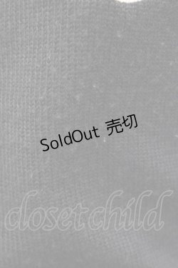 画像5: metamorphose / りんご刺繍ニットカーディガン  黒Ｘ白 I-25-11-27-012-ME-TO-SA-ZI