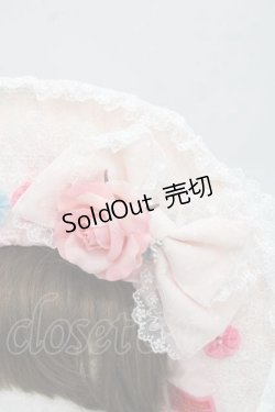 画像7: BABY,THE STARS SHINE BRIGHT / Garden Flowerボンネット  ピンク I-25-11-27-088-BA-AC-SA-ZI