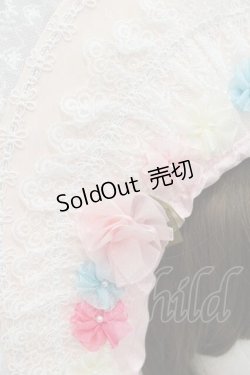 画像8: BABY,THE STARS SHINE BRIGHT / Garden Flowerボンネット  ピンク I-25-11-27-088-BA-AC-SA-ZI
