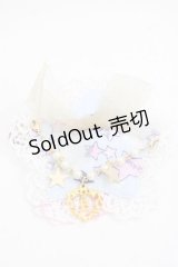 BABY,THE STARS SHINE BRIGHT / 星屑Fantasia 双子の星ネコちゃんのホロスコープ 柄星クリップ  サックス I-25-11-27-098-BA-AC-SA-ZI