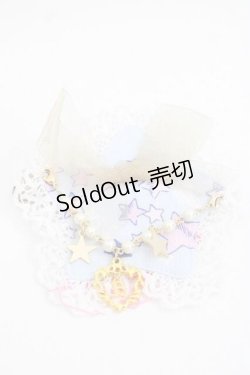 画像1: BABY,THE STARS SHINE BRIGHT / 星屑Fantasia 双子の星ネコちゃんのホロスコープ 柄星クリップ  サックス I-25-11-27-098-BA-AC-SA-ZI