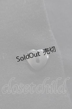 画像5: metamorphose / はしごレース襟半袖カットカーディガン  黒 I-25-11-27-013-ME-TO-SA-ZI