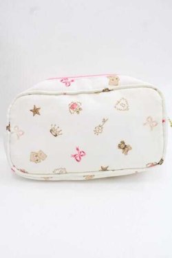 画像4: BABY,THE STARS SHINE BRIGHT / BABYモノグラムポーチ  白 I-25-11-27-103-BA-ZA-SA-ZI