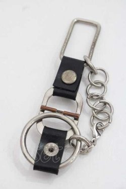 画像3: SEX POT ReVeNGe / スカルチェーンブレスレット  シルバーｘ黒 I-25-11-27-105-SP-AC-SA-ZI