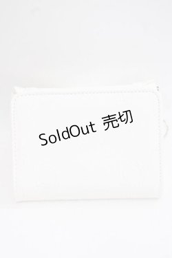 画像2: NOEMIE / ビジューリボンモノグラムウォレット  オフホワイト I-25-11-27-106-LO-TS-SA-ZI