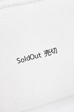 画像5: NOEMIE / ビジューリボンモノグラムウォレット  オフホワイト I-25-11-27-106-LO-TS-SA-ZI