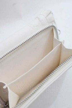 画像7: NOEMIE / ビジューリボンモノグラムウォレット  オフホワイト I-25-11-27-106-LO-TS-SA-ZI