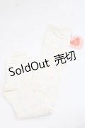 BABY,THE STARS SHINE BRIGHT / HEART TRUMPオーバーニーソックス  アイボリー I-25-11-27-108-BA-ZA-SA-ZI