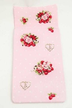 画像1: BABY,THE STARS SHINE BRIGHT / シュガーブーケ柄プリントオーバーニー  ピンク I-25-11-27-112-BA-ZA-SA-ZI