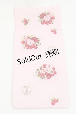 画像1: BABY,THE STARS SHINE BRIGHT / シュガーブーケ柄プリントオーバーニー  ピンク I-25-11-27-112-BA-ZA-SA-ZI