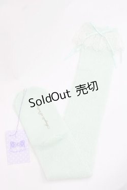 画像1: Angelic Pretty / Holy Lacy Dollオーバーニー  ミント I-25-11-27-113-AP-ZA-SA-ZI