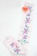 画像2: BABY,THE STARS SHINE BRIGHT / Garden Flower柄オーバーニーソックス  ピンク I-25-11-27-114-BA-ZA-SA-ZI (2)
