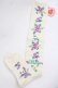 画像1: BABY,THE STARS SHINE BRIGHT / Garden Flower柄オーバーニーソックス  アイボリー I-25-11-27-115-BA-ZA-SA-ZI (1)