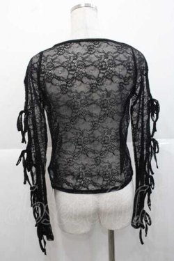 画像2: LOLITAその他(お買取対象外) / サイドリボンレースプルオーバー  ブラック I-25-11-27-015-LO-TO-SA-ZI