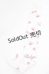 BABY,THE STARS SHINE BRIGHT / KiraKira Parfait柄オーバーニーソックス  白 I-25-11-27-119-BA-ZA-SA-ZI