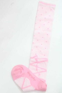 画像1: Angelic Pretty / トゥーシューズ風オーバーニー  ピンク I-25-11-27-122-AP-ZA-SA-ZI