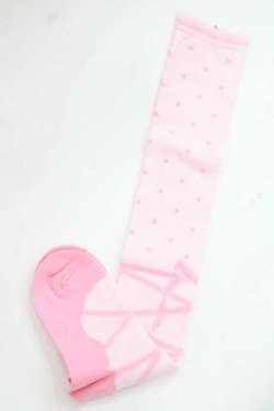 画像2: Angelic Pretty / トゥーシューズ風オーバーニー  ピンク I-25-11-27-122-AP-ZA-SA-ZI