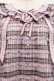 画像3: PINK HOUSE / オリジナルチェック半袖ブラウス  ピンクチェック I-25-11-27-023-LO-BL-SA-ZI (3)
