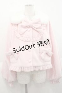 To Alice / ヴィンテージドールショートコート  ピンクＸ白 I-25-11-27-028-LO-CO-SA-ZI