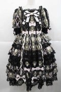 Angelic Pretty / Romantic Jewelry Dress  黒 I-25-11-27-029-AP-OP-SA-ZI