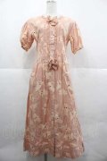 PINK HOUSE / キューピー柄半袖ワンピース M ピンク I-25-12-02-048-LO-OP-SA-ZI