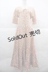 PINK HOUSE / 花&ネックレスptワンピース  ピンク I-25-12-02-051-LO-OP-SA-ZI