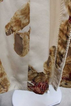 画像3: WONDERFUL WORLD / テディベア柄半袖ワンピース  ベージュ I-25-12-02-055-LO-OP-SA-ZI