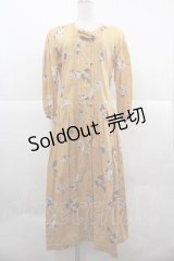 PINK HOUSE / 犬柄ワンピース  マスタード I-25-12-02-057-LO-OP-SA-ZI