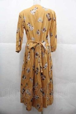 画像2: PINK HOUSE / 犬柄ワンピース  マスタード I-25-12-02-057-LO-OP-SA-ZI