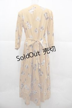 画像2: PINK HOUSE / 犬柄ワンピース  マスタード I-25-12-02-057-LO-OP-SA-ZI