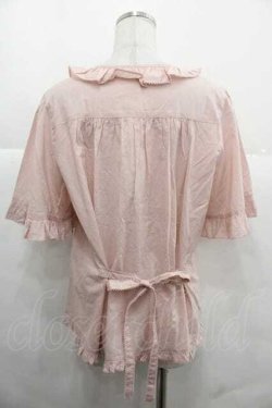 画像2: PINK HOUSE / スイーツスプリングバニー刺繍ブラウス  ピンク I-25-12-02-007-LO-BL-SA-ZI