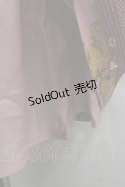 画像3: PINK HOUSE / 犬とマーガレット柄半袖ワンピース  ピンク I-25-12-02-060-LO-OP-SA-ZI