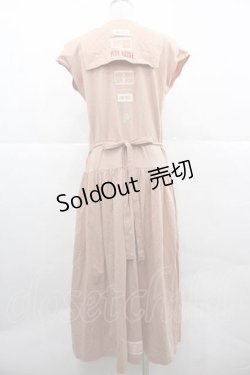 画像2: PINK HOUSE / セーラーカットソーワンピース  ピンク I-25-12-02-062-LO-OP-SA-ZI