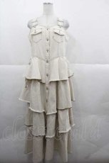 画像1: PINK HOUSE / kotohayokozawa×PINK HOUSE DENIM JUMPER SKIRT  キナリ I-25-12-02-068-LO-OP-SA-ZI (1)